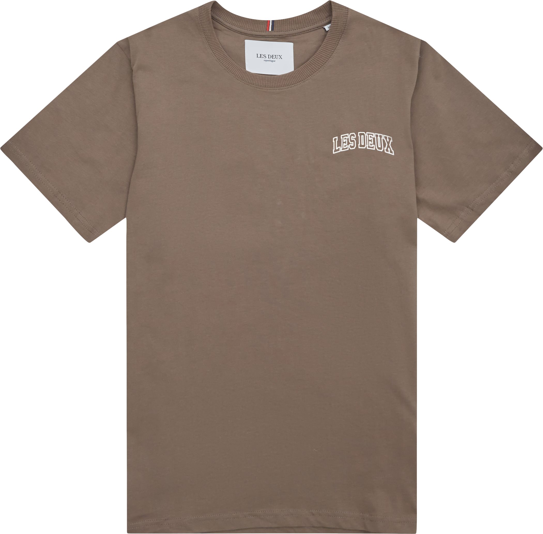 Les Deux T-shirts BLAKE T-SHIRT LDM101113 Brun